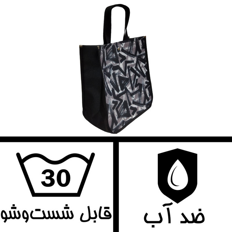 ساک دستی طرح خطخطی