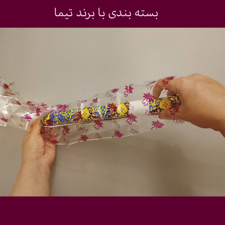 کاغذ کادو تیما مدل مینیاتور سایز 50 * 70 سانتی متر مجموعه 10 عددی