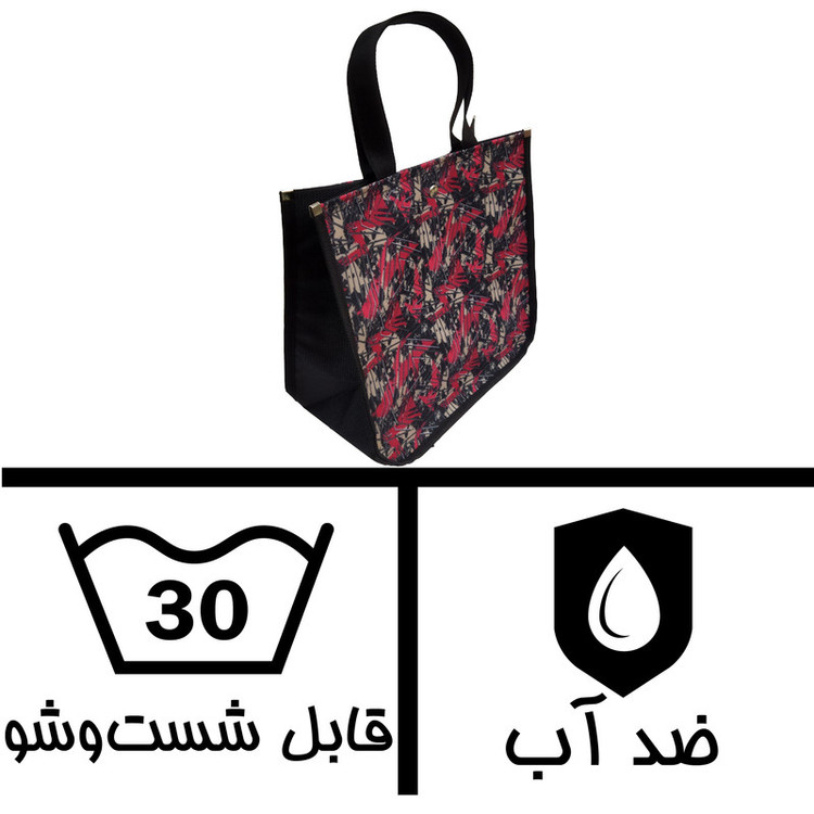 ساک دستی مدل دکمهای طرح چریکی