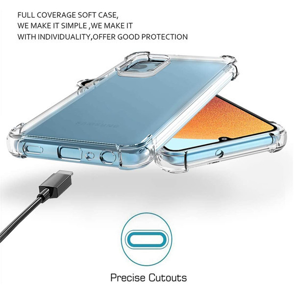 کاور مدل BTI-BLKN-airbag مناسب برای گوشی موبایل سامسونگ Galaxy A32 4G