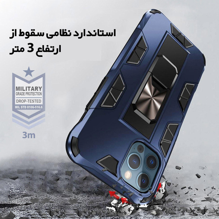 کاور آیرون من مدل Armor مناسب برای گوشی موبایل اپل iPhone 12 Pro