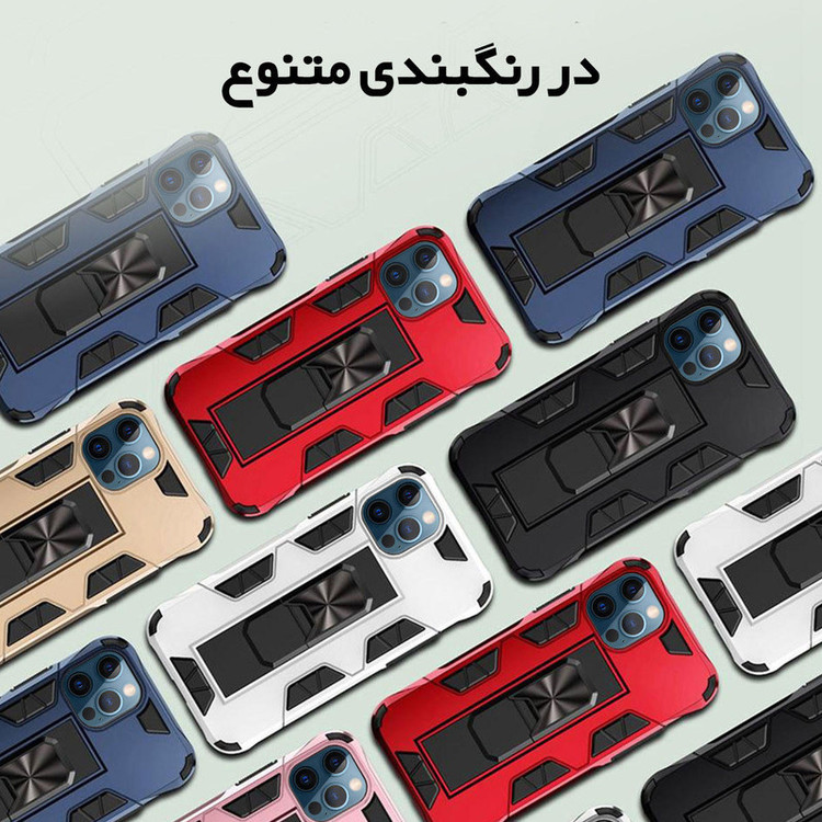 کاور آیرون من مدل Armor مناسب برای گوشی موبایل اپل iPhone 12 Pro