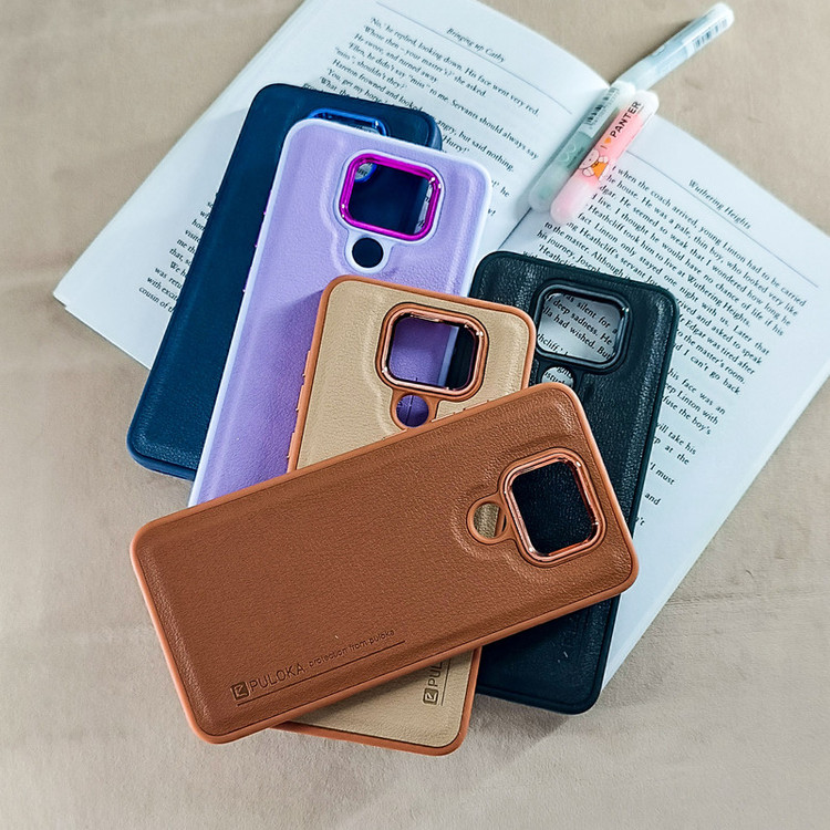 کاور پولوکا مدل چرمی مناسب برای گوشی موبایل شیائومی Redmi Note9
