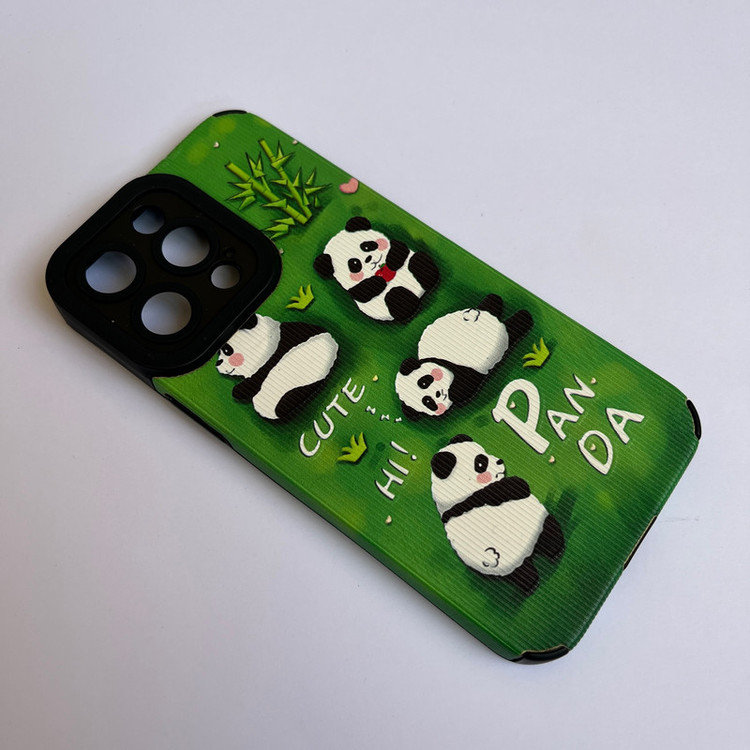 کاور مدل کبریتی طرح پاندا کد 579 مناسب برای گوشی موبایل اپل iPhone 15 Pro Max