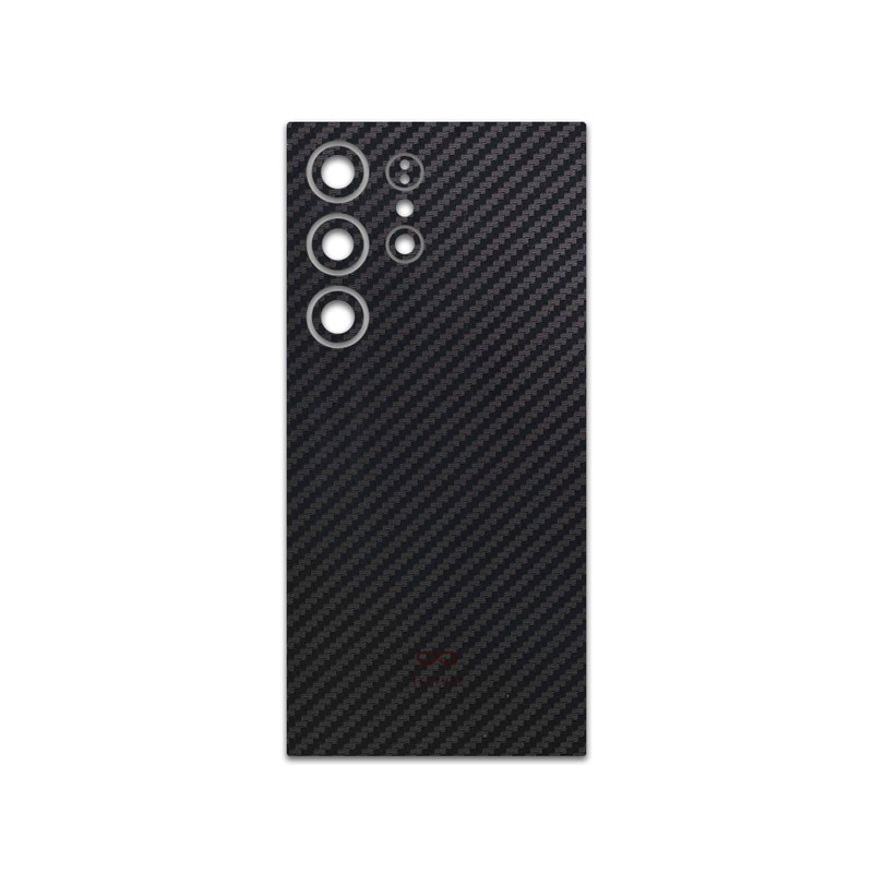 برچسب پوششی ماهوت مدل Carbon-Fiber مناسب برای گوشی موبایل سامسونگ Galaxy S24 Ultra
