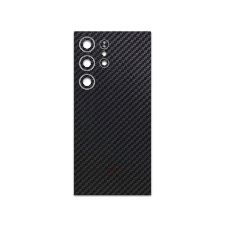 برچسب پوششی ماهوت مدل Carbon-Fiber مناسب برای گوشی موبایل سامسونگ Galaxy S24 Ultra