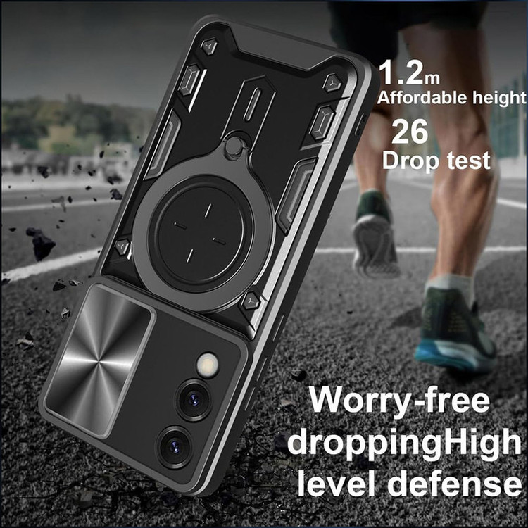 کاور اسپارتان مدل Defender Armor مناسب برای گوشی موبایل سامسونگ Galaxy S25 Edge