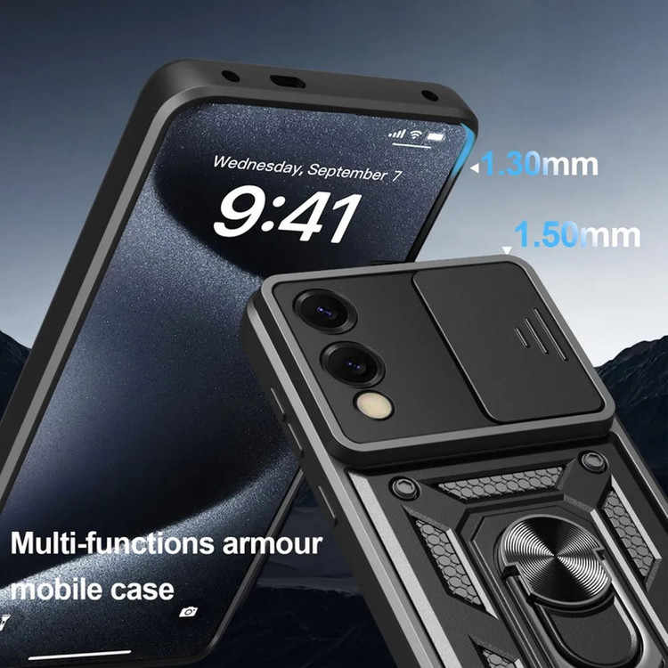کاور اسپارتان مدل Defender Armor مناسب برای گوشی موبایل سامسونگ Galaxy S25 Edge