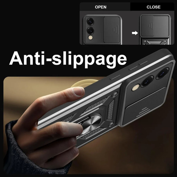 کاور اسپارتان مدل Defender Armor مناسب برای گوشی موبایل سامسونگ Galaxy S25 Edge
