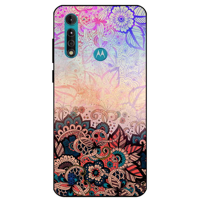 کاور مگافون طرح بته جقه مدل 7727 مناسب برای گوشی موبایل موتورولا Moto G8 Power Lite