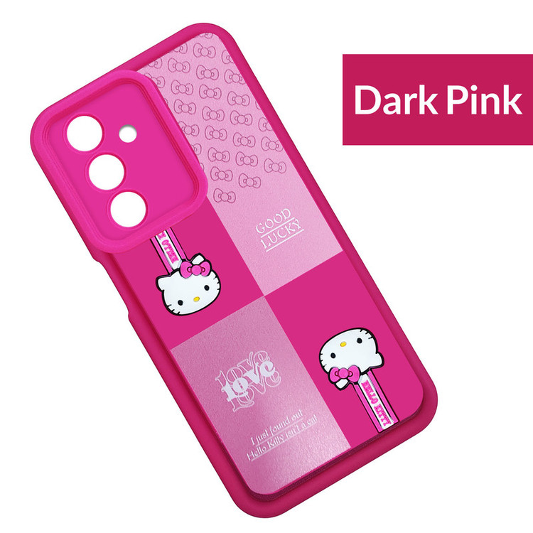 کاور موفی مدل Silicone Puffer Hello Kitty Strap مناسب برای گوشی موبایل سامسونگ Galaxy A55 به همراه بند