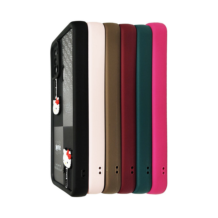 کاور موفی مدل Silicone Puffer Hello Kitty Strap مناسب برای گوشی موبایل سامسونگ Galaxy A55 به همراه بند