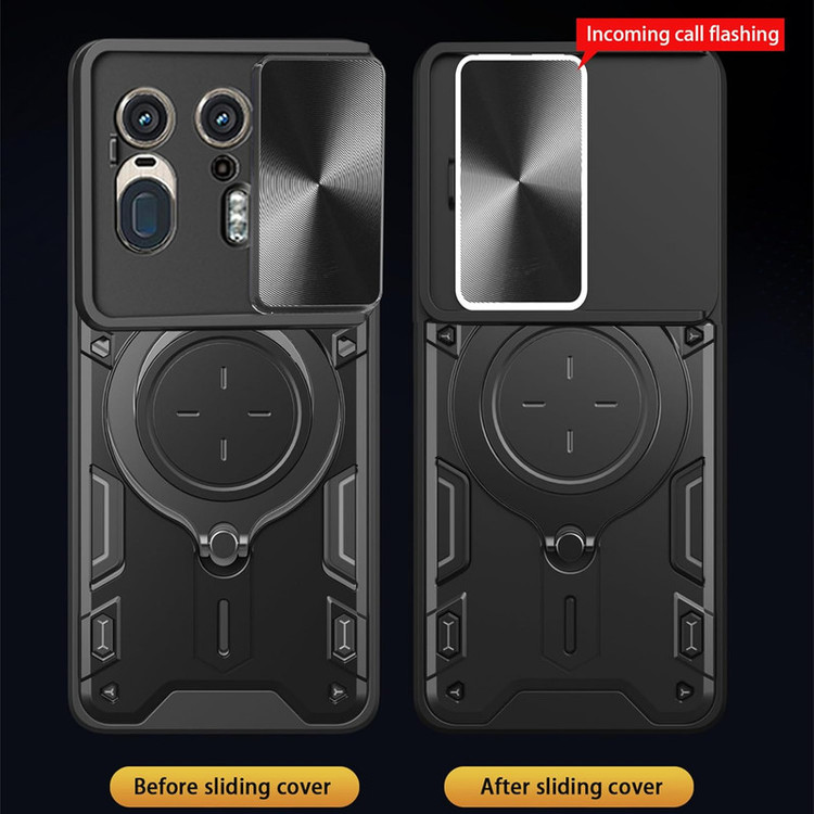 کاور اسپارتان مدل Magnet Ring Strap مناسب برای گوشی موبایل موتورولا Edge 50 Ultra به همراه بند آویز