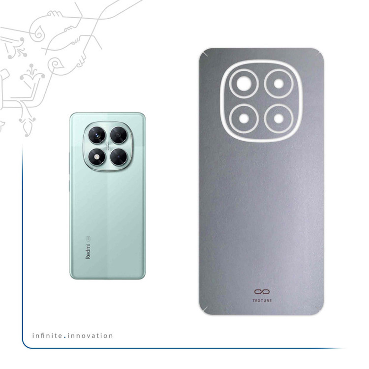 برچسب پوششی ماهوت مدل Matte-Silver مناسب برای گوشی موبایل شیائومی Redmi Note 14 Pro 5G