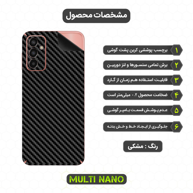 برچسب پوششی مولتی نانو مدل X-F1C مناسب برای گوشی موبایل سامسونگ Galaxy F13