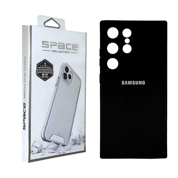 کاور اسپیس مدل سیلیکونی طرح Siliconi مناسب برای گوشی موبایل سامسونگ Galaxy S25 Ultra
