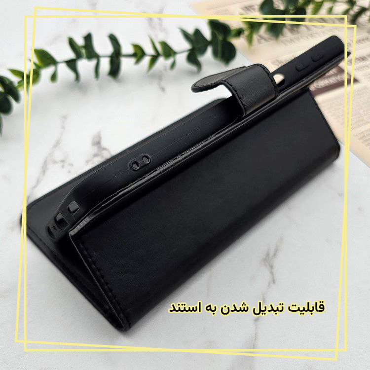 کیف کلاسوری قاب ایران مدل Cut مناسب برای گوشی موبایل سامسونگ Galaxy A04