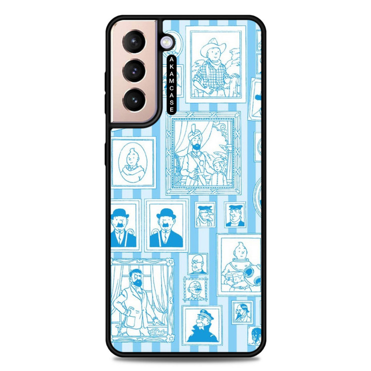 کاور آکام مدل AMC-WSGS21P-TINTIN-24 مناسب برای گوشی موبایل سامسونگ Galaxy S21 Plus