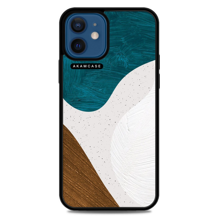 کاور آکام مدل AMC-WA12M-WATER COLOR-19 مناسب برای گوشی موبایل اپل iPhone 12 Mini