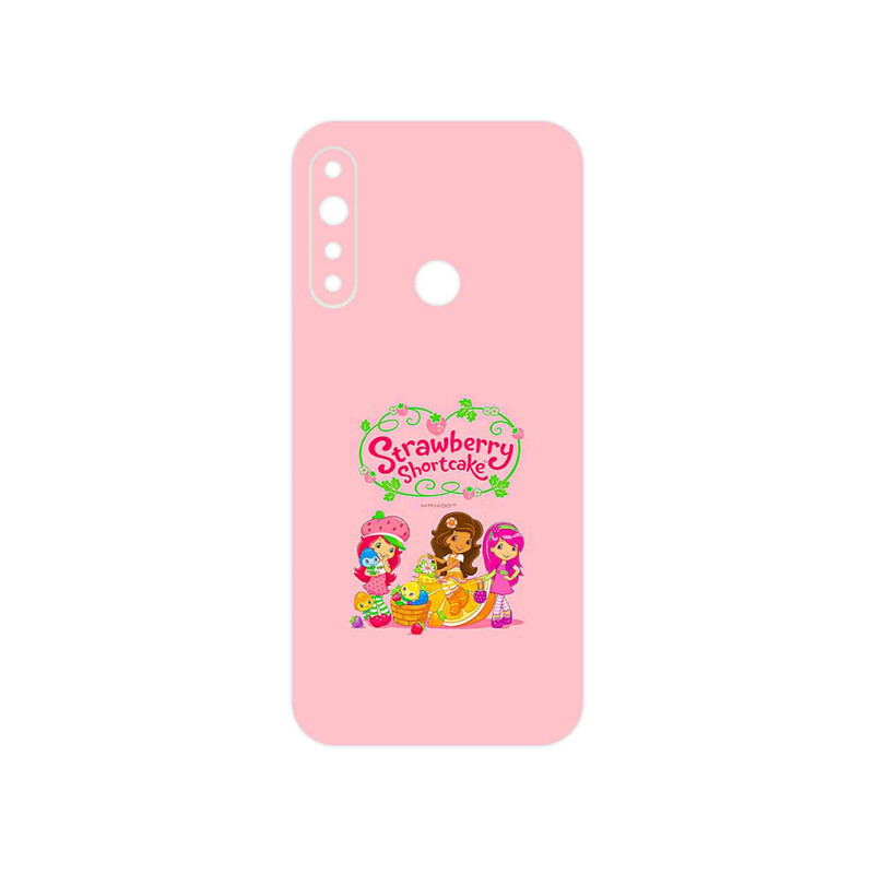 برچسب پوششی ماهوت مدل Strawberry Shortcake مناسب برای گوشی موبایل جی پلاس P10
