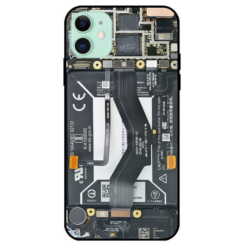 کاور مگافون طرح برد موبایل مدل 8004 مناسب برای گوشی موبایل اپل iPhone 11