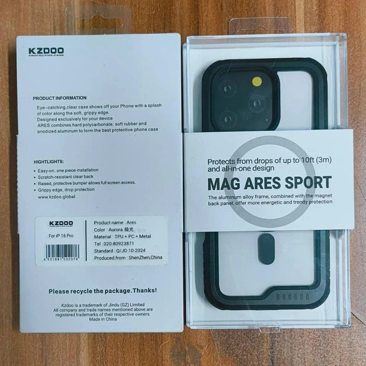 کاور کی -زد دوو مدل Mag Ares Sport مناسب برای گوشی موبایل سامسونگ Galaxy S25 Plus