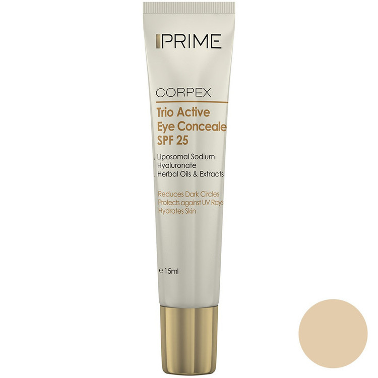 کانسیلر پرایم مدل Corpex Trio Active SPF 25 حجم 15 میلی لیتر