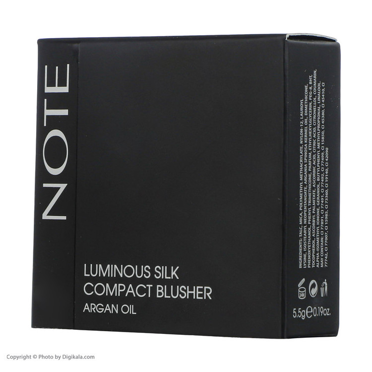 رژ گونه نوت سری Luminous Silk تحت لیسانس شماره07