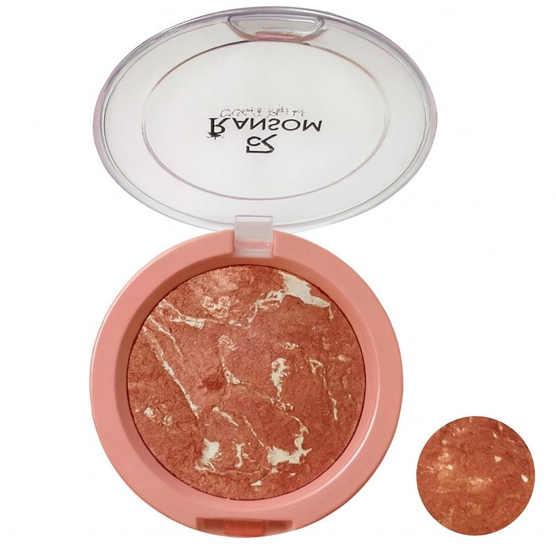 رژگونه براق رنسوم مدل TERRACOTTA شماره 1