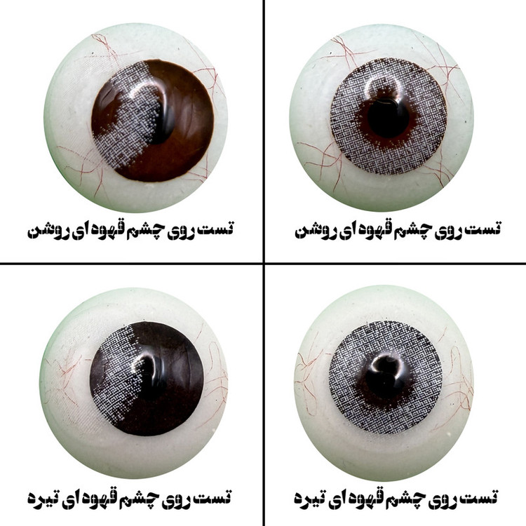 لنز چشم هرا مدل 01 سالانه کد NNA110 رنگ طوسی بدون دور