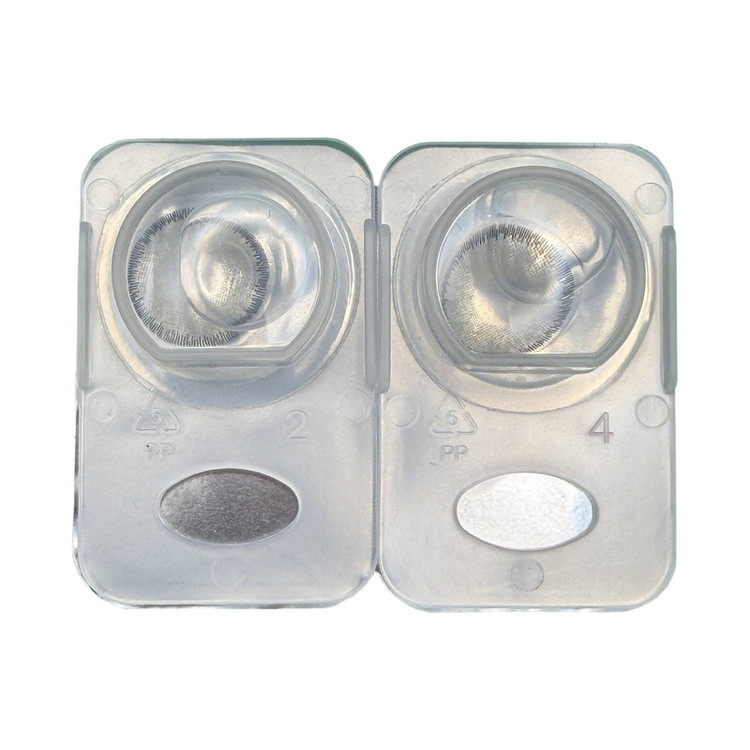 لنز چشم رویال ویژن مدل GRAYNESS کد 01 رنگ طوسی سبز طبیعی دور دار