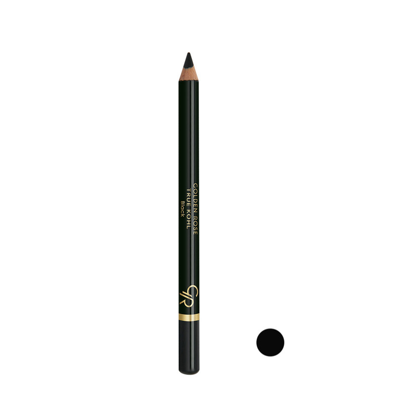 مداد چشم گلدن رس مدل True Kohl رنگ مشکی