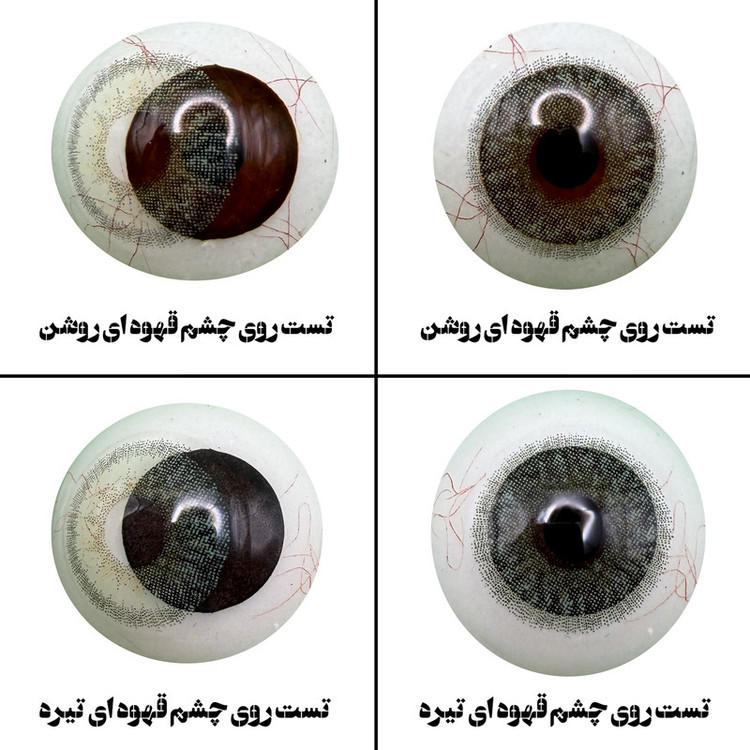 لنز چشم هرا مدل 28 سالانه کد IIC330 رنگ سبز دوردار