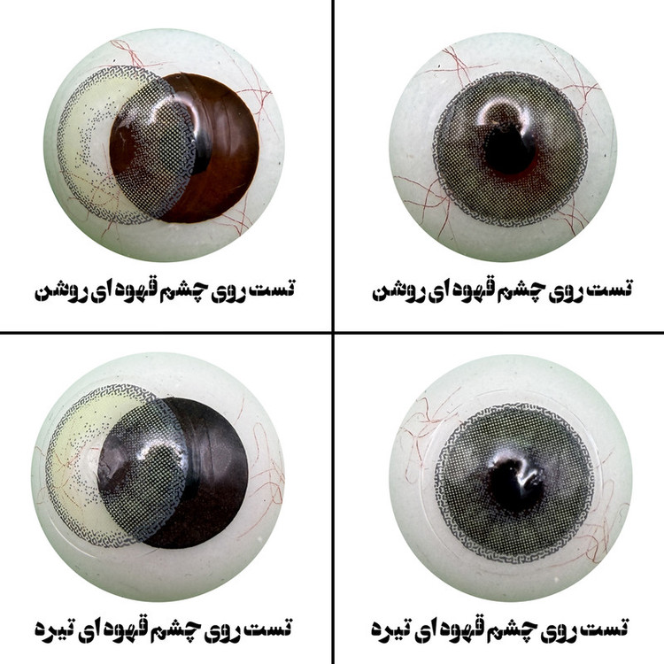 لنز چشم هرا مدل 20 سالانه کد NRA220 رنگ طوسی سبز دوردار