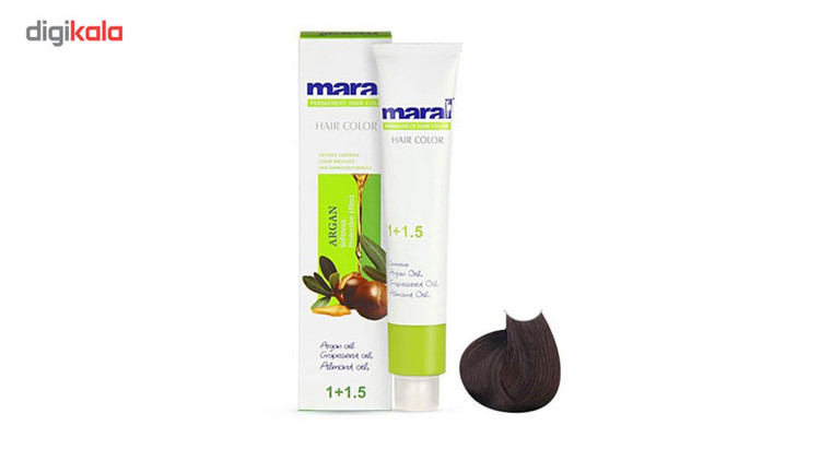 رنگ مو مارال سری طبیعی مدل قهوه ای تیره شماره 3.0