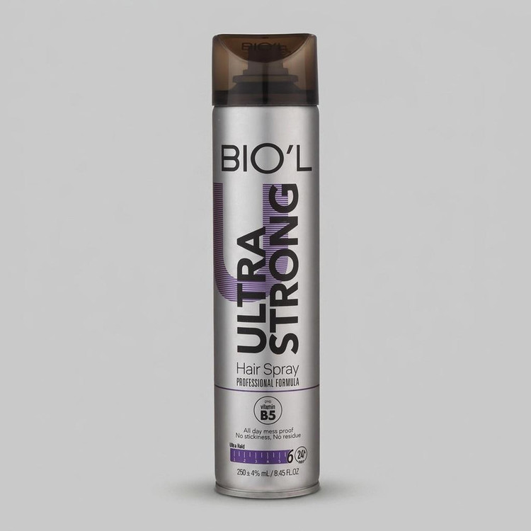 اسپری مو بیول مدل Ultra Strong حجم 250 میلی لیتر