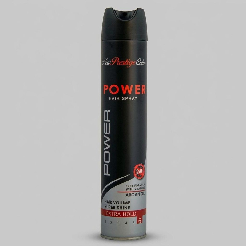 اسپری حالت دهنده مو نیو پرستیژ کالر مدل SUPER SHINE حجم 500 میلی لیتر