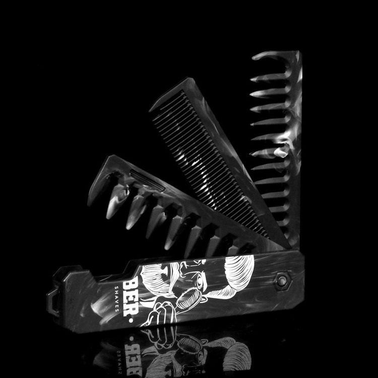 شانه مو تاشو مدل Barber