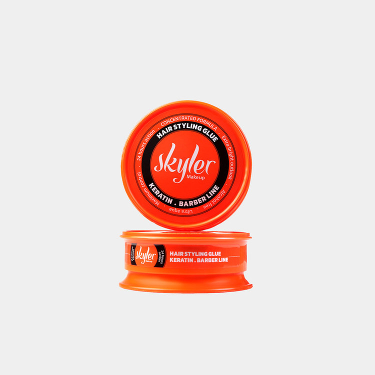 چسب مو اسکایلر مدل Keratin-Barber-Line حجم 150 میلی لیتر