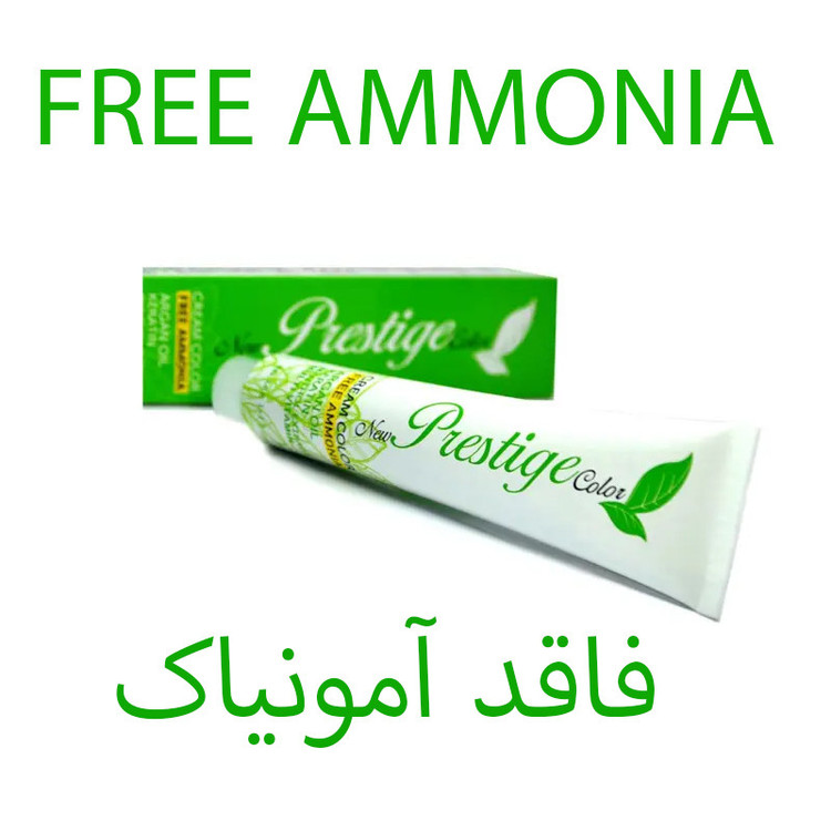 رنگ مو نیو پرستیژ کالر شماره 9.3 حجم 100 میلی لیتر رنگ بلوند زیتونی خیلی روشن به همراه اکسیدان نیو پرستیژ کالر مدل 2 نه درصدی حجم 150 میلی لیتر
