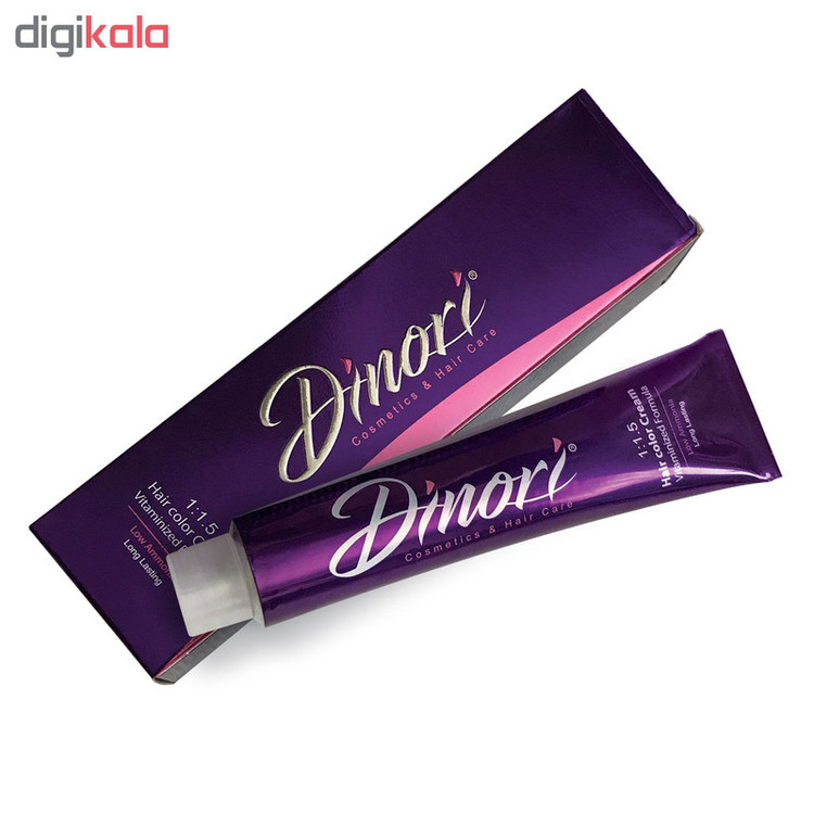 رنگ مو دینوری سری Professional شماره DR13 حجم 100 میلی لیتر رنگ کاپوچینویی