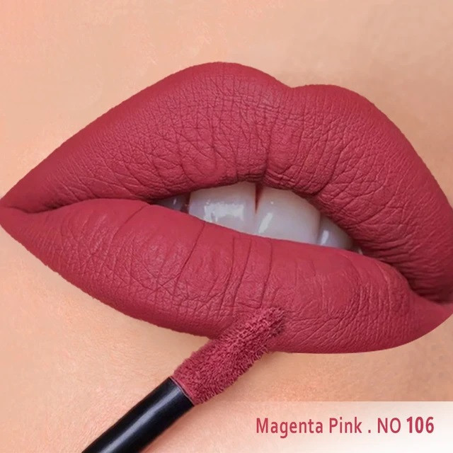 رژ لب مایع مات سرژه مدل velvet شماره 106