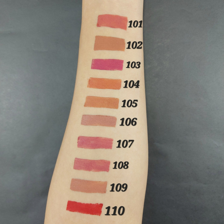 رژ لب مدادی مات یاشنا مدل مخملی شماره 105