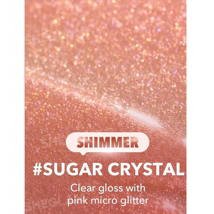 رژ لب براق شیگلم مدل Sugar Crystal رنگ نارنجی شماره 01