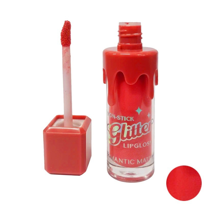 رژ لب مایع اکلیلی رومانتیک برد مدل Glitter شماره 05