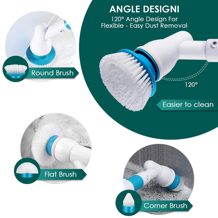 زمین شوی برقی مدل اسپین اسکرابر کد 3in1