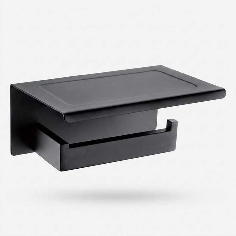 پایه رول دستمال کاغذی مدل صفحه دار استیل کد AK14