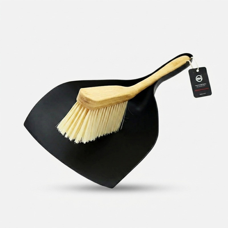 ست جارو و خاک انداز دبلیو اِس مدل دستی کد RM20