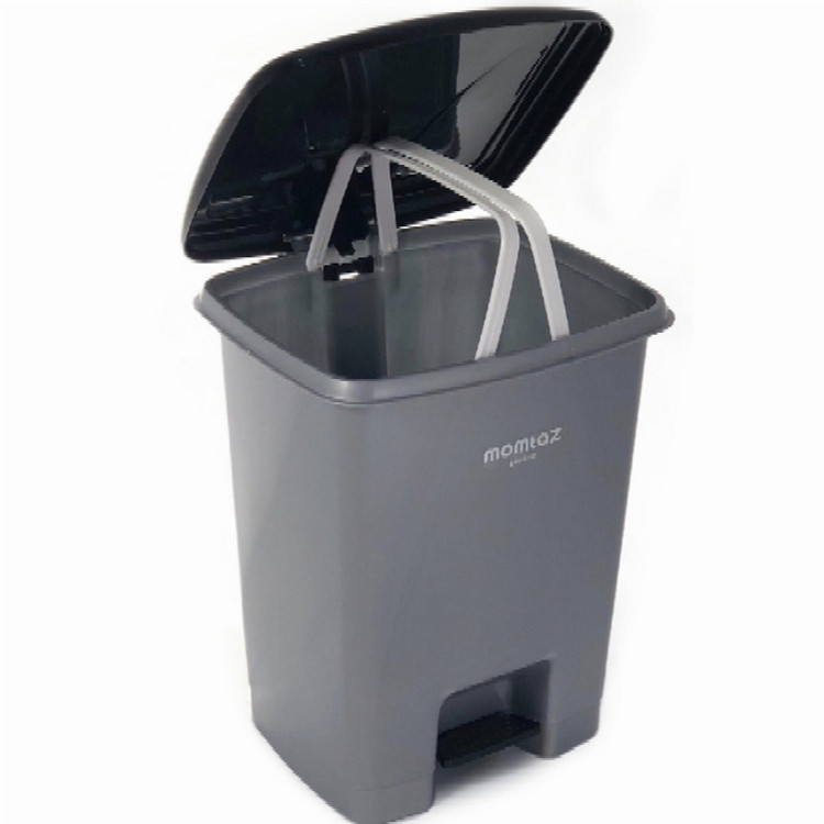 سطل زباله پدالی ممتاز پلاستیک مدل 720 کد 15L
