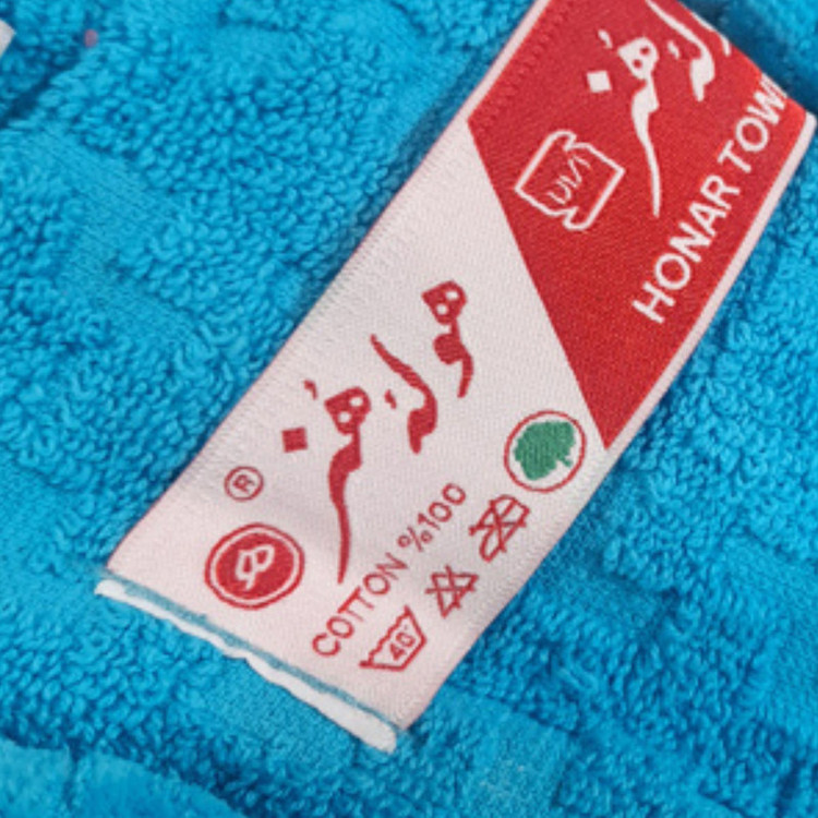 حوله دست و صورت حوله هنر مدل ورساچه سایز 75x38 سانتیمتر